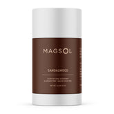 MagSol Organics desodorante magnesio en frasco, protección duradera sin aluminio