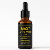 Maidlure Max+ Afro Ayiti Oil – bouteille d'huile de massage légère et absorption rapide