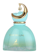 Maison Alhambra Eclat De Lune, botella glamorosa para uso diario y ocasiones especiales.