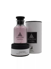 Maison Alhambra Jean Lowe Matiere, detalle frasco que sugiere aroma envolvente para noches memorables.