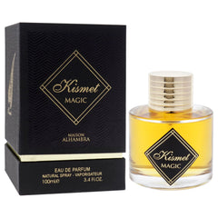 Kismet Magic: envase-caja, empaque elegante para ocasión especial.
