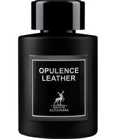 Maison Alhambra Opulence Leather frasco elegante para noches especiales