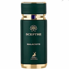 Maison Alhambra Sceptre Malachite: frasco frontal para estilo diario y presencia elegante.