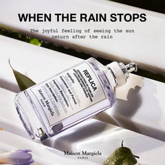 Maison Margiela Replica When the Rain Stops, patchouli suave como base elegante y discreta.