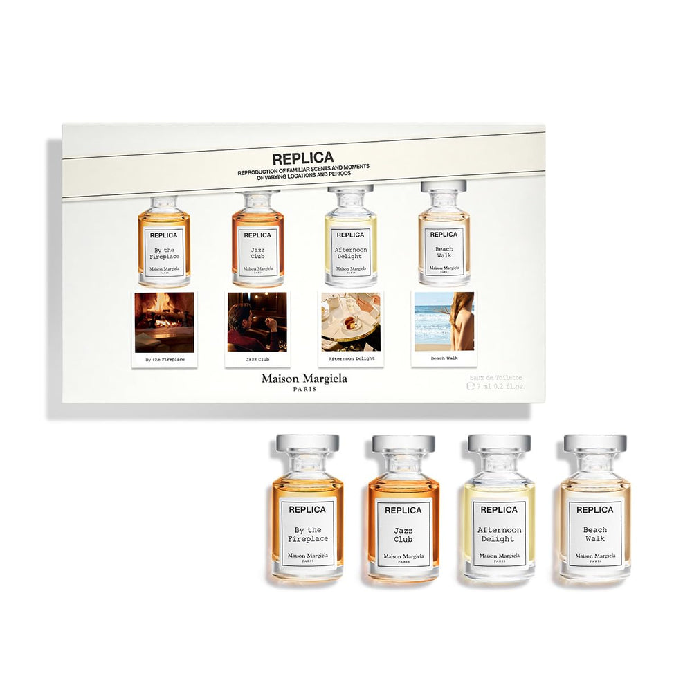Conjunto Maison Margiela Replica: cuatro mini fragancias para descubrir notas.