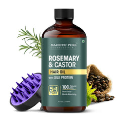 Aplicador de Majestic Pure para aceite de romero, aplicación limpia y rápida.