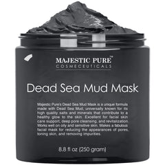 Majestic Pure mascarilla de lodo del Mar Muerto para reducir poros y equilibrar la piel.