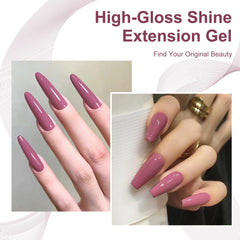 Major Dijit Uñas color rosado verano para look elegante.