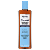 MAJOR Thera-Gel shampoo: botella original que ayuda a controlar la caspa
