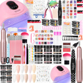 Major Dijit conjunto de uñas acrílicas para principiantes, ideal para empezar en casa.