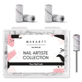 Makartt bandas lijado 180 grano en mandril 3,1 mm para alisar uñas