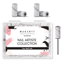 Makartt bandas lijado 180 grano en mandril 3,1 mm para alisar uñas