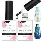 Makartt botellas de gel adhesivo para láminas decorativas, adhesión duradera