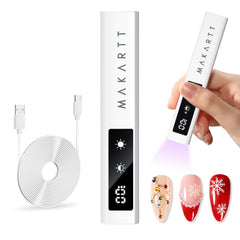 Makartt lampara-uv-mano, foco compacto para curar gel en casa.