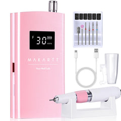 Makartt Perlarie taladro de uñas, alta potencia para manicura precisa.