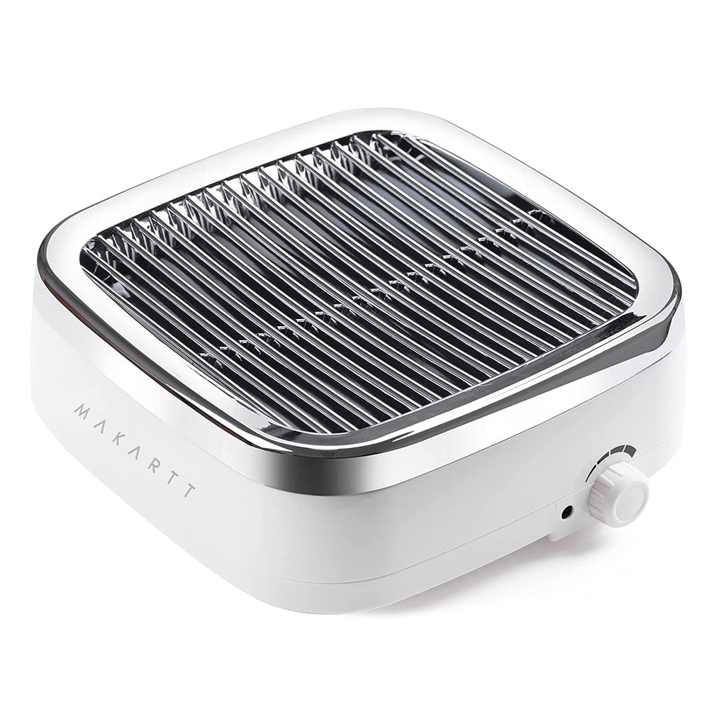 Makartt recogedor polvo uñas con doble turbina, extracción eficiente para manicuras