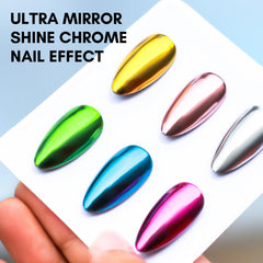 Makartt Uñas Acabado Espejo, acabado liso y duradero