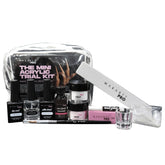 MakarttPro mini kit acrílico rosa, polvo base suave ideal para practicar técnicas iniciales