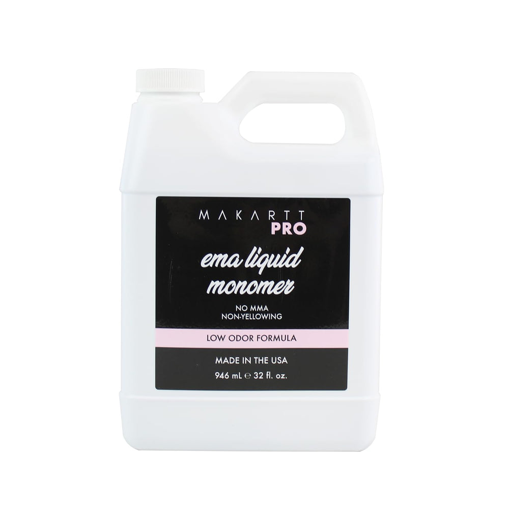 MakarttPro monómero acrílico olor bajo, botella de gran volumen para sesiones prolongadas.