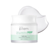 La crema MAKEP:REM Safe Me Relief en bote, hidratación de larga duración para piel sensible.