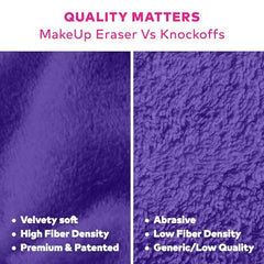 MakeUp Eraser Pro: lado exfoliante para exfoliar suavemente tras quitar maquillaje.