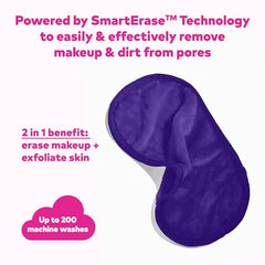 MakeUp Eraser Pro: uso con agua para eliminar maquillaje sin químicos.