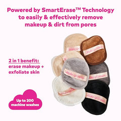 MakeUp Eraser Original Set7: limpieza con agua para maquillaje a prueba de agua.