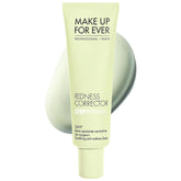 Make Up For Ever Step 1, bote de primer enrojecimiento, neutraliza el tono y aporta luminosidad.
