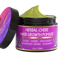 MAKOF BEAUTY Chebe Crecimiento Pelo Bote muestra vertido para aplicación suave