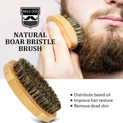 MALE GOD peine para barba alineando el vello y mejor absorción