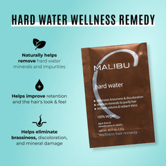 Malibu C Remedio Agua Dura: ingredientes vitamina C para fortalecer y proteger frente a minerales.