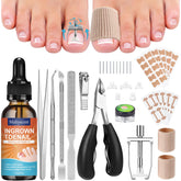 Kit Maliyscent con gotas correctoras para uñas encarnadas, uso suave y seguro.
