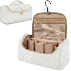 Mancro Airwrap con bolsillos para accesorios para ordenar herramientas.