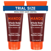 Mando crema invisible en tubo mini de viaje para uso diario discreto.