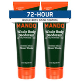Mando desodorante invisible en tubo de 3 oz para uso diario.