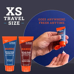 Desodorante Mando, tubo invisible Pro Sport, protección duradera para rutinas intensas.