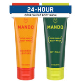 Mando Gel Lavant Acidifié, cuir bourbon – fraîcheur durable après chaque douche.