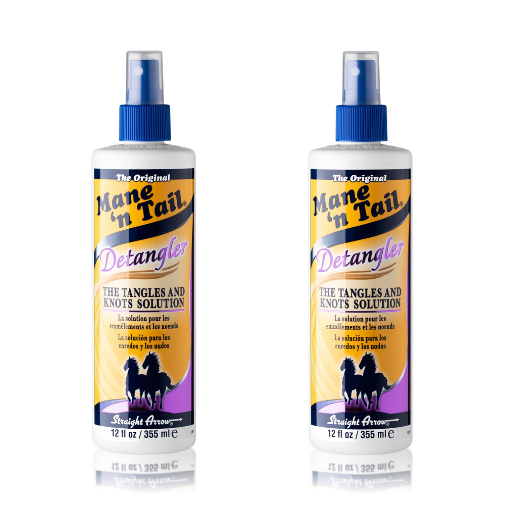 Mane 'n Tail Desenredante en dos paquetes con Flor de Manzana para cabello suave