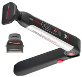 MANGROOMER Ultimate Pro: dos cabezas flexibles para alcance cómodo de la espalda