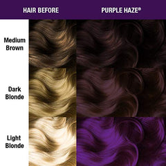 MANIC PANIC Classic Purple Haze: tono perfecto en cabello preiluminado para resultados intensos