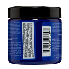 MANIC PANIC Rockabilly Blue resultado azul intenso para cabello preiluminado.