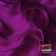 MANIC PANIC Fuschia Shock cabello preiluminado alcanza tono profundo y vibrante