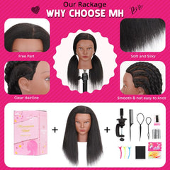 MannequeenHead conjunto de herramientas incluido para comenzar