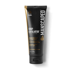 MANSCAPED Crop Exfoliator: botella que muestra exfoliación suave para la ingle.