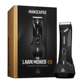 MANSCAPED The Lawn Mower 4.0 con hojas cerámicas SkinSafe para un afeitado suave y seguro.