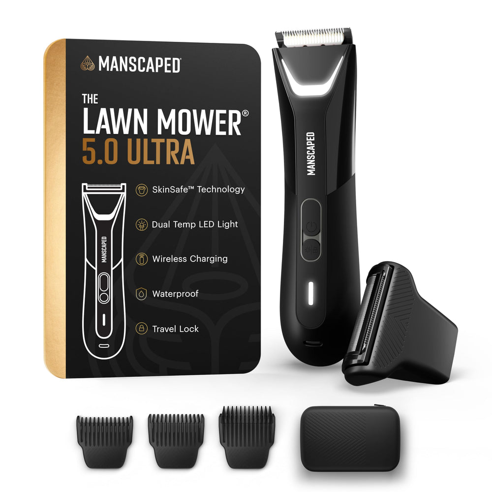 MANSCAPED Lawn Mower 5.0 Ultra, cabezal recortador piel segura para zonas sensibles