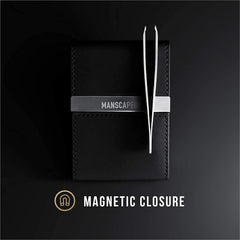 Pinzas de punta oblicua MANSCAPED Shears 2.0 para extracción precisa de imperfecciones.