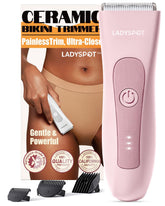 MANSPOT LADYSPOT con cabezal cerámico intercambiable para acabado suave sin irritación