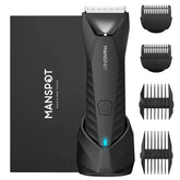 MANSPOT recortadora: cabezal cerámico para un corte suave en zonas sensibles.
