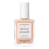 Manucurist Active Smooth 01 – flacon vernis beige satiné avec soin des ongles